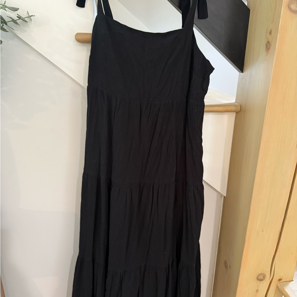 Madewell Black Maxi Dress